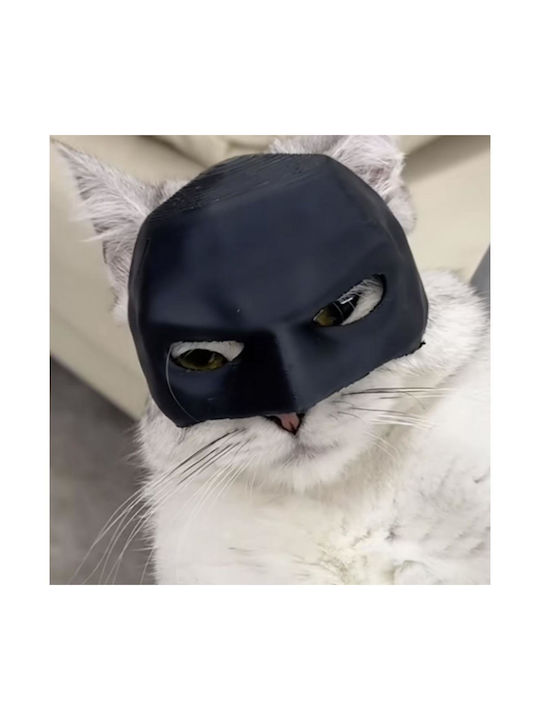 Batman Mask for Cats Dim.11.2x8.2x5.5cm/Head Circumference:25cm