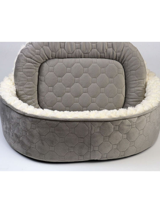 Sofa Dog Bed Gray 44x35cm