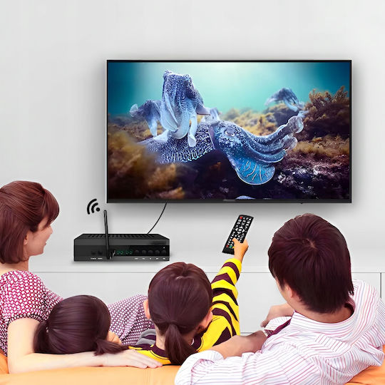 Network Card Usb Wifi Adapter Wi-fi Antenna Dvb-t2 Hevc Tuner Decoder Zenwire Wd-1516