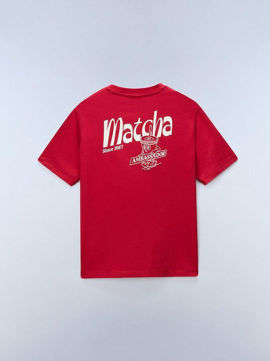 T-Shirt Burgundisch