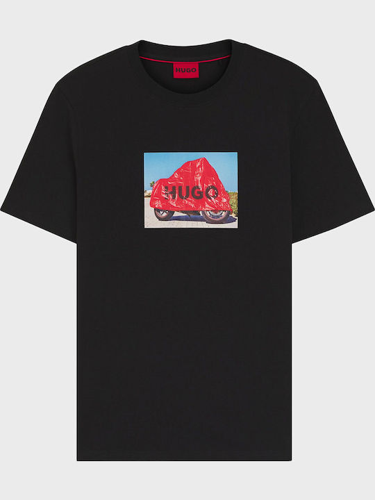 Herrenblusen Kurzarm T-Shirt Schwarz