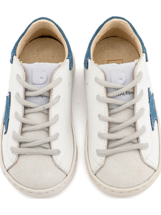 Babywalker Christening Sneakers White Blue Turquoise Gray