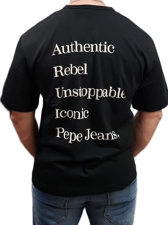 T-shirt Μαυρο