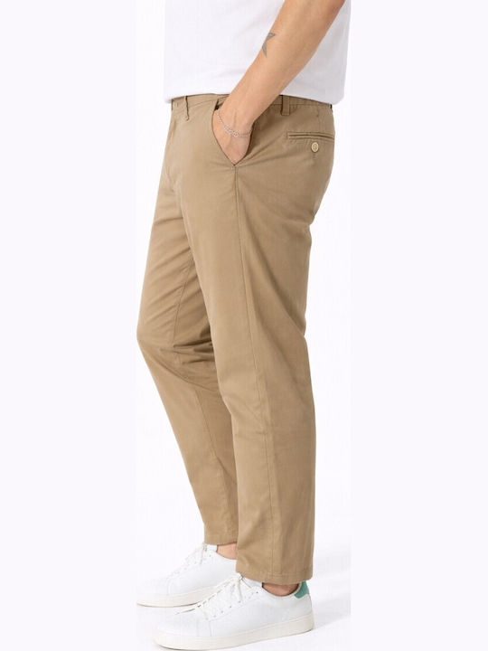 Παντελόνι Chino σε Slim Εφαρμογή Camel