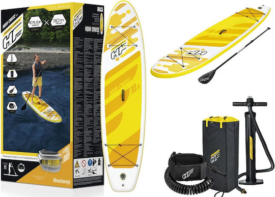 Bestway Hydro-Force Aqua Cruise Inflatable SUP Board with Length 3.2m White