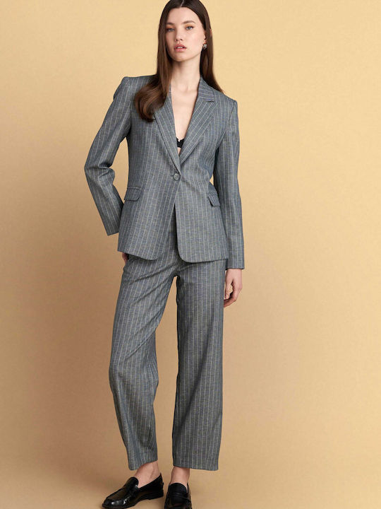 attrattivo Women's Blazer Gray
