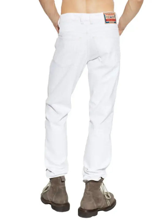 Diesel Herren Jeanshosen Elastisch Slim Fit Weiß