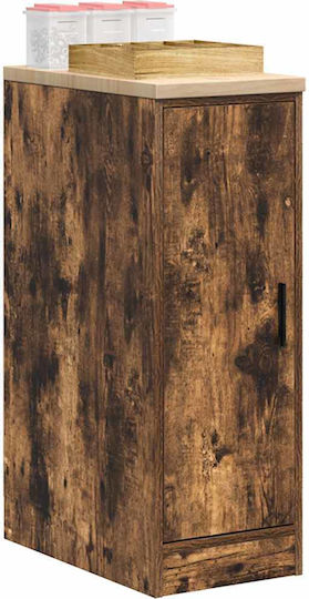 Living Room Cabinet Made of Solid Wood Natural 30x51x85cm