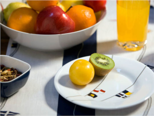 Marine Business Regata Desert Serving Plate Made of Melamine 20cm