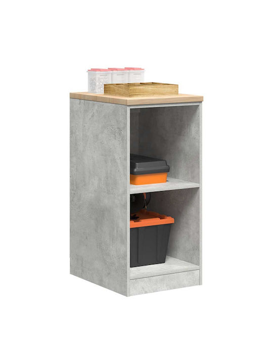 vidaXL Office Cabinet Made of Solid Wood Natural 40x51x85cm