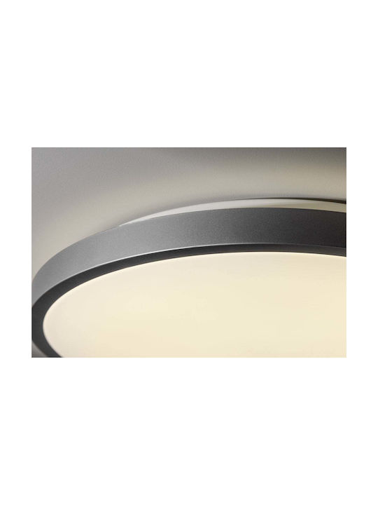 Gtv Deckenleuchte Badezimmer Silber mit Integrierter LED