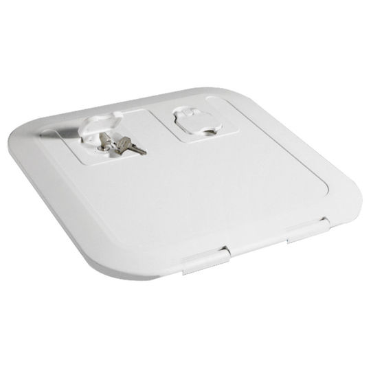 White Inspection Hatch 520 X 465 Mm