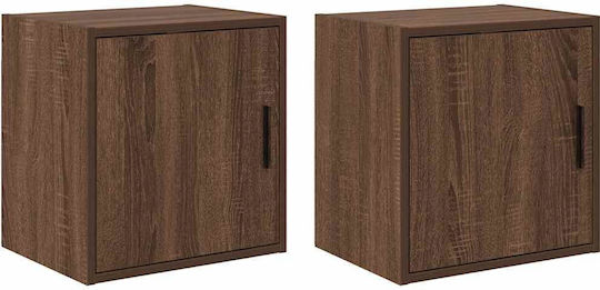 Wall Mount Living Room Cabinet made of Particle Board 40x30x41cm