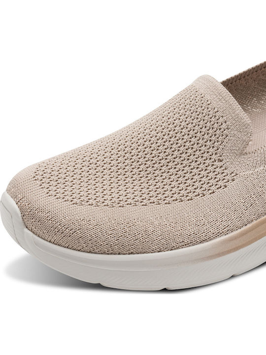 Anatomic Women's Leather Beige Slip-Ons