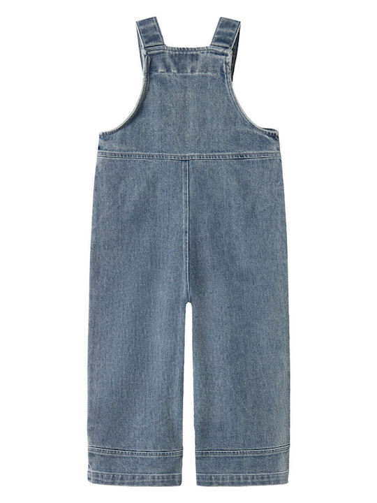Kids Denim Jumpsuit Blue