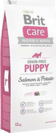 Brit Care Puppy Grain Free 12kg Dry Food Grain-Free for Puppies with Salmon and Potatoes