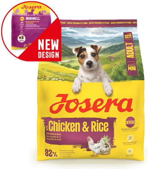 Josera 3kg Dry Food for Adult Small Breed Dogs with Chicken and Rice