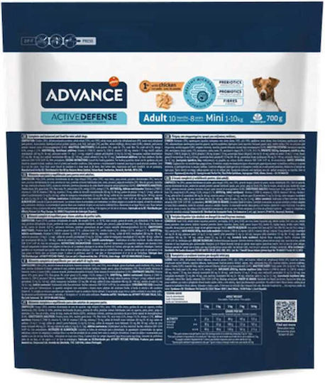 Affinity Advance Adult Mini 1.5kg Trockenfutter für erwachsene Hunde kleiner Rassen mit Huhn und Reis