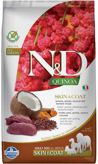 Farmina Quinoa 2.5kg Dry Food Grain-Free & Gluten-Free for Adult Dogs with Deer