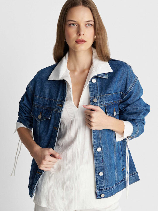 Long Sleeve Striped White Tunic