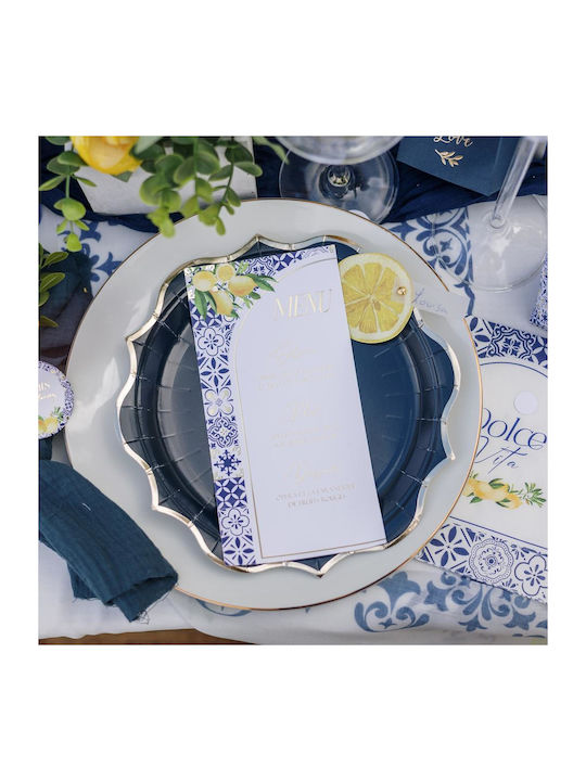 Beauty Home Dolce Vita Christmas Tableware Ornaments Blue 20x10cm