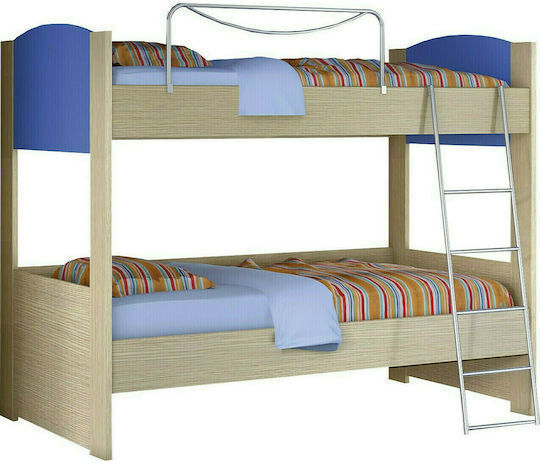 Двуетажно Единично Легло за Матрак 90x200cm