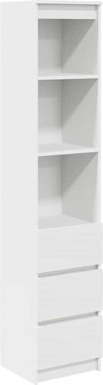 Bibliothek Weiß 37,5x35x180cm