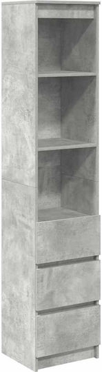 Bibliothek Grau 37.5x35x180cm