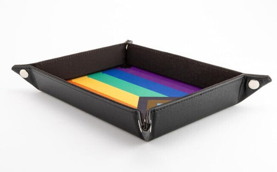 Fanroll Folding Dice Tray Pride Rainbow Flag