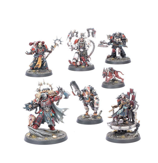 Games Workshop Warhammer 40.000 Space Marines Huron Blackheart and the Masters of the Maelstrom Figure
