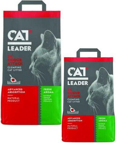 Cat Leader Ultra Compact Άμμος Γάτας Μπετονίτης με Άρωμα Φρεσκάδας 5kg