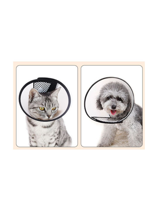 Elizabethan Pet Collar-Cone | Neck circumference: 37-41cm/Depth 20.5cm