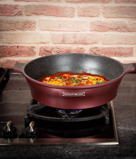 Royalty Line Cookware Set with Stone Coating 6pcs