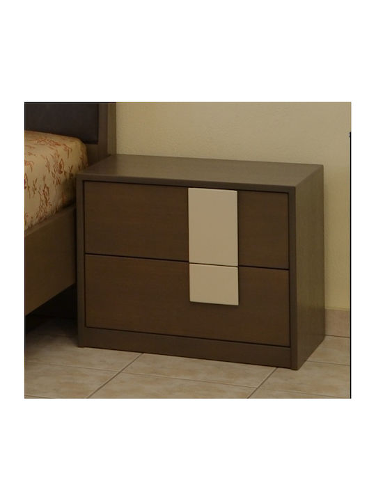Set De Mobilier Pentru Dormitor Nuc 160x200cm 5 Bucăți