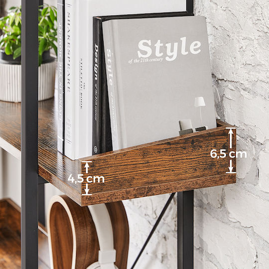 Bücherregal Braun 100x28x178cm