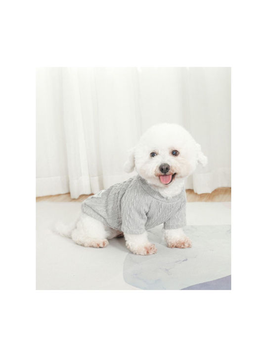 Animal Πλεκτό Πουλόβερ Σκύλου σε Γκρι χρώμα