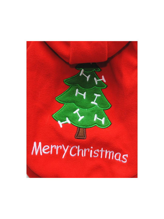 Fleece Hundeshirt in Rot Farbe
