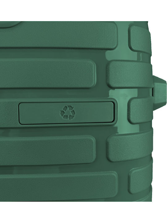 Bg Berlin Μεσαία Βαλίτσα Ταξιδίου Dark Green με 4 Ρόδες Ύψους 66εκ.