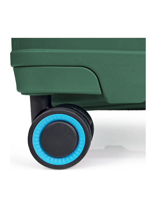 Bg Berlin Μεσαία Βαλίτσα Ταξιδίου Dark Green με 4 Ρόδες Ύψους 66εκ.