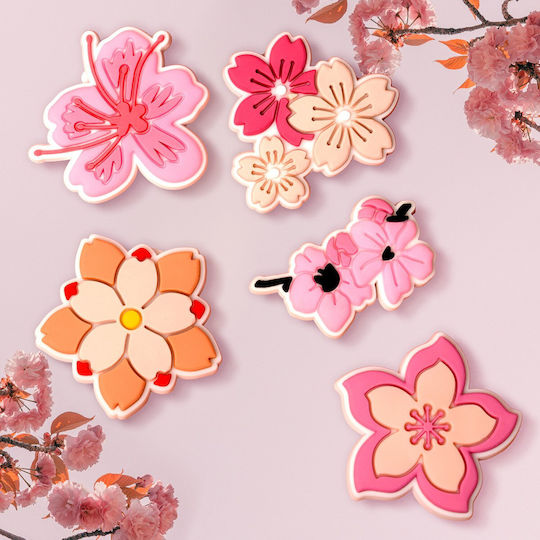 Tfo 3d Sticker Pink Blossom 5pcs Set