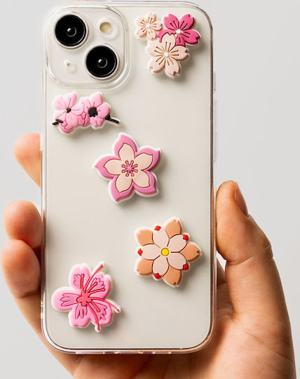 Tfo 3d Sticker Pink Blossom 5pcs Set