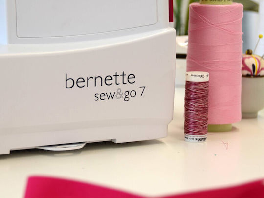 Bernette Професионална Шевна Машина Sew&go 7 Бяла
