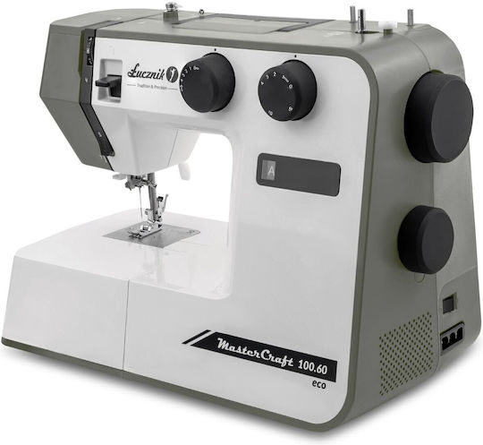 Lucznik Konventionelle Nähmaschine Master Craft 100.60 Weiße