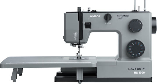 Minerva Професионална Шевна Машина Hs1000 Сива