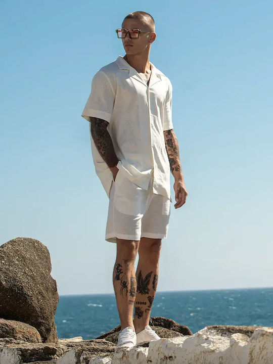 Κοντομάνικο Πουκάμισο White