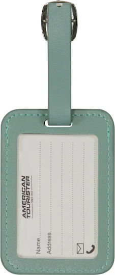 American Tourister Етикет за Багаж Зелен 2 Броя