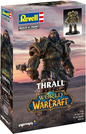 Revell World Warcraft Orc Thrall 1/16 Model Set 13cm