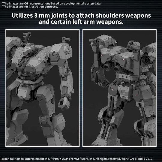 Armored Core Vi Balam Industries Bd-011 Моделен Комплект Melander