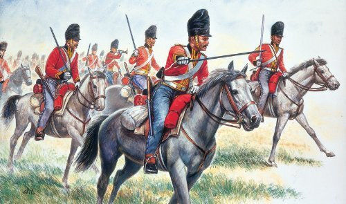 Italeri Model Figures British Heavy Cavalry "Scot Greys" 1:72 No.6001