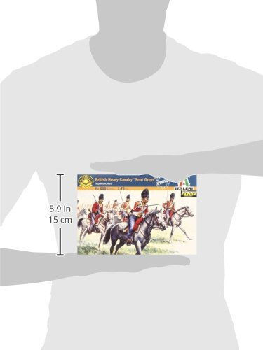 Italeri Model Figures British Heavy Cavalry "Scot Greys" 1:72 No.6001